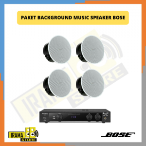 Paket Background Music Indoor Speaker Ceiling Bose - 4 Speaker